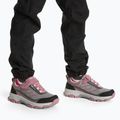 Дитячі трекінгові черевики KADVA Rocky Trail Low WaterProof Softshell сірий 2