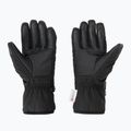 Жіночі лижні рукавички KADVA Mountain Flow Pro шкіра 3M Thinsulate чорний 3