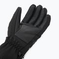 Жіночі лижні рукавички KADVA Mountain Flow Pro шкіра 3M Thinsulate чорний 7