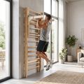 Гімнастична драбина з турніком XTREXO LW100 wooden 10