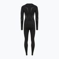 Жіночий комплект термоактивної білизни KADVA ALPINESTEP COOLMAX THERMAL PRO DRY безшовний чорний 12