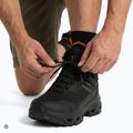 Чоловічі трекінгові черевики KADVA Obsidian Mid WP чорний 5