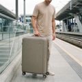Великий дорожній чемодан KADVA Palero 95 л бежевий 16