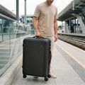 Великий дорожній чемодан KADVA Palero 95 л чорний 16