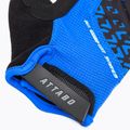 Рукавички велосипедні ATTABO Vito gel shock proof блакитний/чорний 6