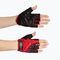 Рукавички велосипедні ATTABO Vito gel shock proof червоний/чорний 4