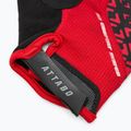 Рукавички велосипедні ATTABO Vito gel shock proof червоний/чорний 6