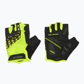 Рукавички велосипедні ATTABO Vito gel shock proof limonka/чорний