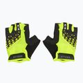 Рукавички велосипедні ATTABO Vito gel shock proof limonka/чорний 2