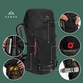 Трекінговий рюкзак KADVA Sendero 35 л чорний 22
