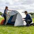 Намет кемпінговий чотиримісний KADVA CAMPdome 4 grey 9