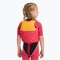 Жилет страхувальний дитячий AQUASTIC Junior рожевий/жовтий 4