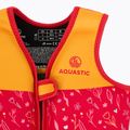 Жилет страхувальний дитячий AQUASTIC Junior рожевий/жовтий 3
