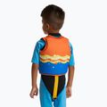 Жилет страхувальний AQUASTIC Junior помаранчевий/блакитний 3