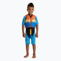 Жилет страхувальний AQUASTIC Junior помаранчевий/блакитний 4