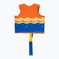 Жилет страхувальний AQUASTIC Junior помаранчевий/блакитний 2