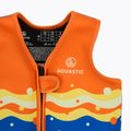 Жилет страхувальний AQUASTIC Junior помаранчевий/блакитний 3