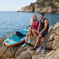 Набір дошка SUP надувна AQUASTIC Tourer 12'0" 2-os зелений 24