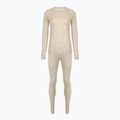Комплект білизни термічної жіночий WOOLCANO Merino 100% SET0543 бежевий 10
