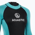 Гідрокостюм жіночий AQUASTIC Wavey LG WMNS 2 мм чорний/м'ятний 4