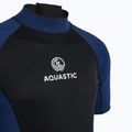 Гідрокостюм чоловічий AQUASTIC Wavey 2 мм чорний/синій 4