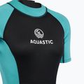 Гідрокостюм жіночий AQUASTIC Wavey WMNS 2 мм чорний/м'ятний 4