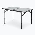Складаний туристичний стіл KADVA CAMPtable великий для 4-6 осіб сірий