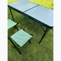 Складаний туристичний стіл + стільці KADVA CAMPtable комплект для 4-6 осіб сірий 8