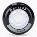 Колеса для роликових ковзанів ATTABO Wheels 74 мм 4 шт. чорний