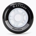 Колеса для роликових ковзанів ATTABO Wheels 84 мм 4 шт. чорний