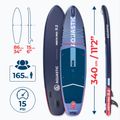 Дошка SUP AQUASTIC Perth Pro 11'2" allround темно-блакитний 20
