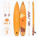Дошка SUP AQUASTIC Touring 12'6" помаранчевий 20