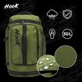 Рюкзак HOOK FIGHTING Training 2в1 Duffel Bag 30 л зелений 2