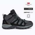 Чоловічі трекінгові черевики KADVA Traver Mid WaterProof чорний 2