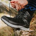 Чоловічі трекінгові черевики KADVA Ascent Mid WaterProof чорний 4