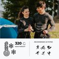 Комплект жіночої термоактивної білизни KADVA Streif W Set безшовний чорний 9