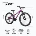 Велосипед дитячий ATTABO JR 24 фіолетовий 2