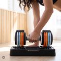 Комплект гантелей регульованих XTREXO 2 x 5 кг multicolor 12