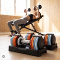 Комплект гантелей регульованих XTREXO 2 x 5 кг multicolor 15