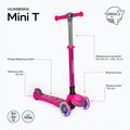 Самокат триколісний дитячий HUMBAKA Mini T рожевий HBK-S6T 2