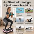 Вібраційна платформа Extralink Moonwalk Spin Move black/pink 13