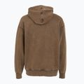 Кофта чоловіча PROSTO Checked Hoodie dark brown 2