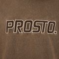 Кофта чоловіча PROSTO Checked Hoodie dark brown 4