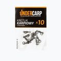 Короповий вертлюжок UnderCarp з кільцем чорний UC54