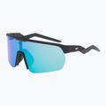 Окуляри сонцезахисні GOG Hervor matt black/reflex blue