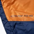 Спальний мішок Alpinus Ultralight 850 правий помаранчевий/синій 5