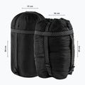 Спальний мішок Alpinus Fiber Pro 1100 правий сірий 6