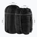 Спальний мішок Alpinus Fiber Pro 1100 лівий бордовий 8