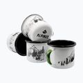 Кружка туристична Alpinus Enamelled White Bear 2