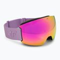 Окуляри гірськолижні 4F U044 violet/gradient smoke